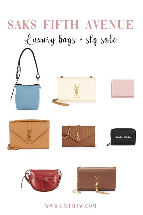 saks fifth avenue ysl bags sale|saks fifth avenue clearance handbags.